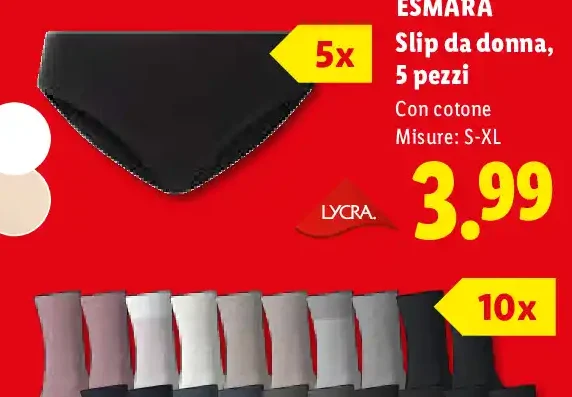 Slip da donna