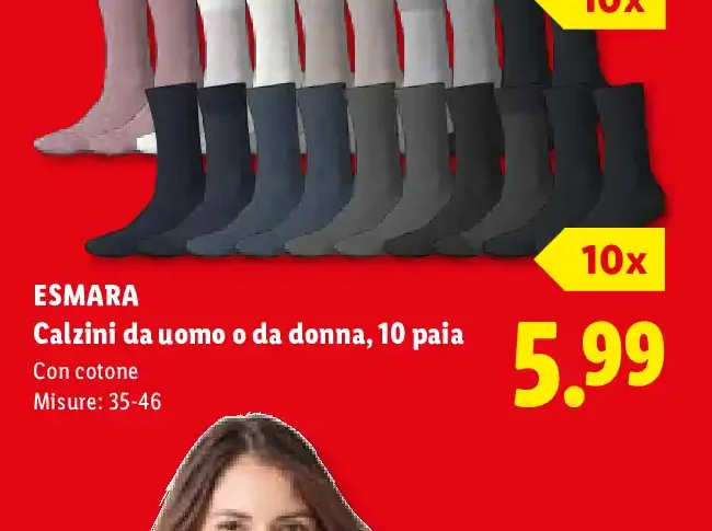 Calzini da uomo o da donna