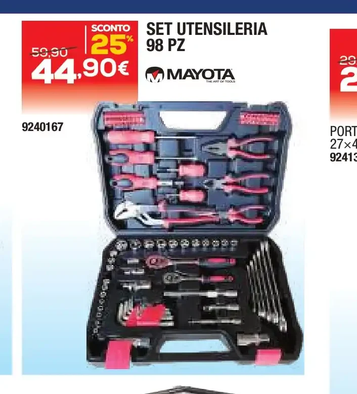 Set utensileria
