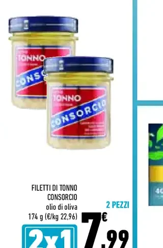 Filetti di tonno Consorcio