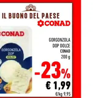 Gorgonzola DOP dolce Conad