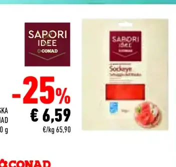 Salmone Alaska Sapori&Idee Conad