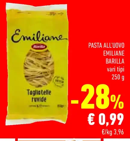 Pasta all'uovo Emiliane Barilla