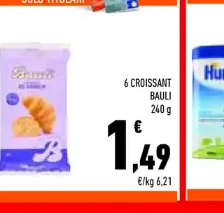 6 croissant Bauli