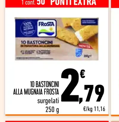 10 bastoncini alla mugnaia Frosta