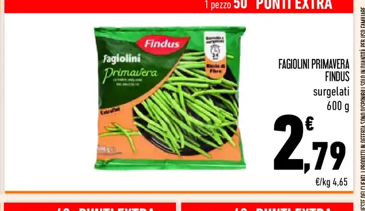 Fagiolini primavera Findus