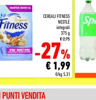 Cereali Fitness Nestlé integrali