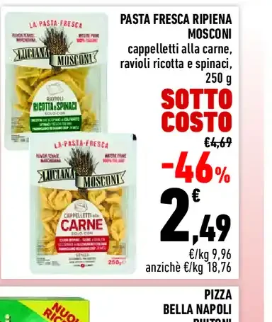 Pasta fresca ripiena Mosconi