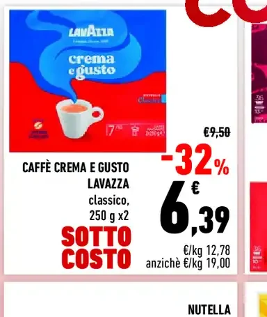 Caffè Crema e Gusto Lavazza
