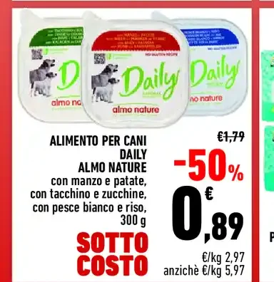 Alimento per cani Daily Almo Nature
