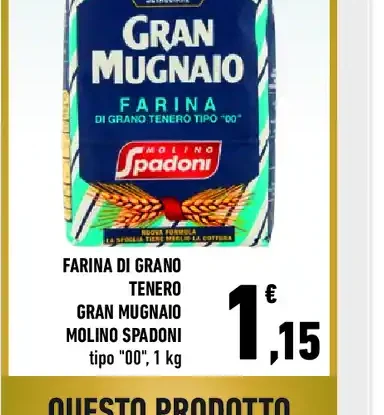 Farina di grano tenero Gran Mugnaio Spadoni