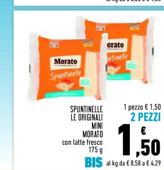 Spuntinelle Le Originali Mini Morato 175 g