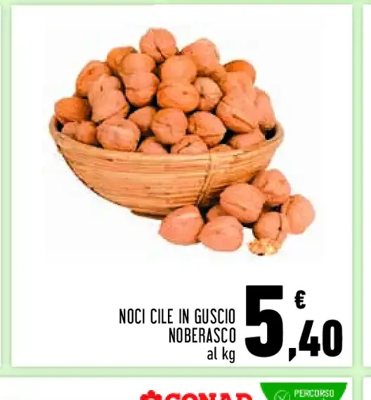 Noci Cile in guscio Noberasco