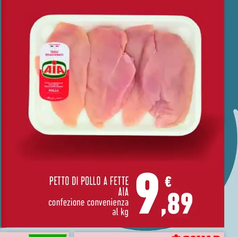 Petto di pollo a fette Aia