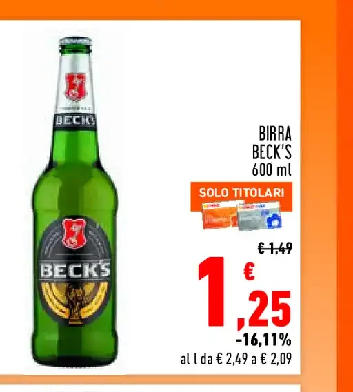 Birra Beck’s