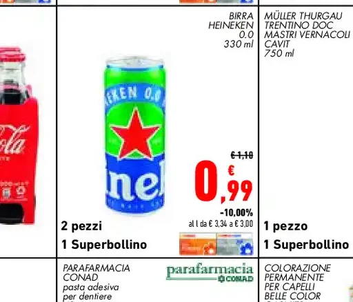 Birra Heineken 0.0