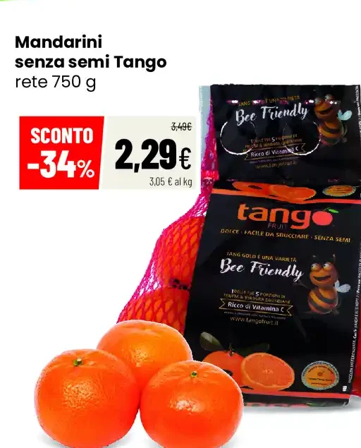 Mandarini senza semi Tango