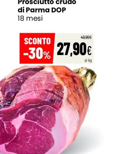 Prosciutto crudo di Parma DOP 18 mesi