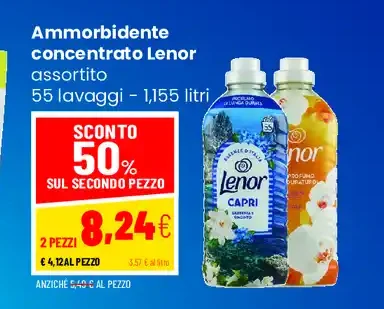 Ammorbidente concentrato Lenor