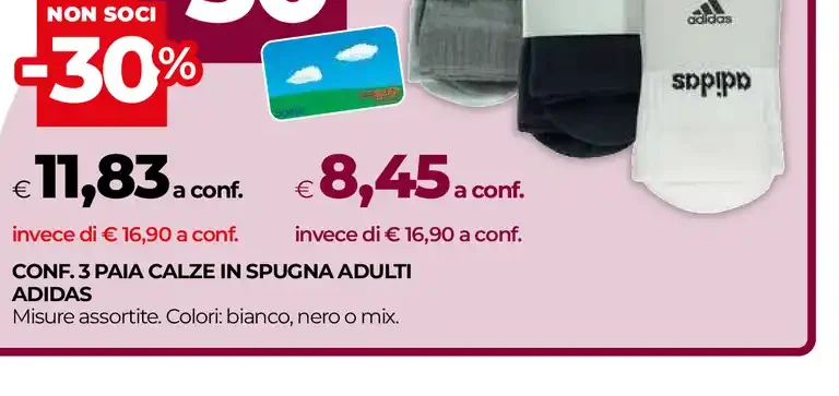 Calze in spugna adulti Adidas