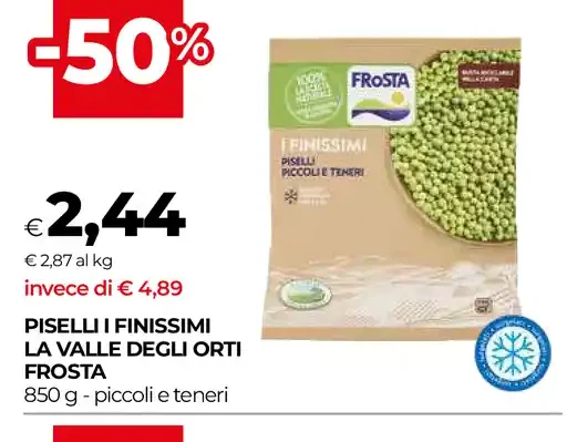 Piselli finissimi La Valle degli Orti