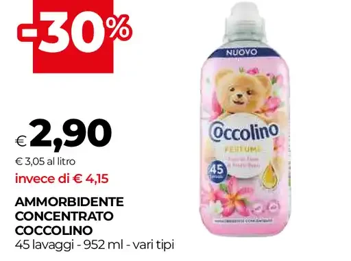 Ammorbidente concentrato Coccolino