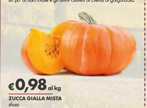 Zucca gialla mista