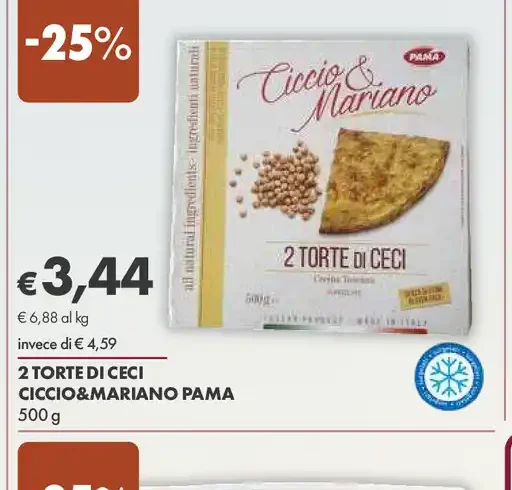 Torte di ceci Ciccio & Mariano