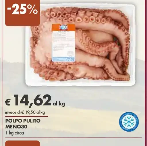 Polpo pulito