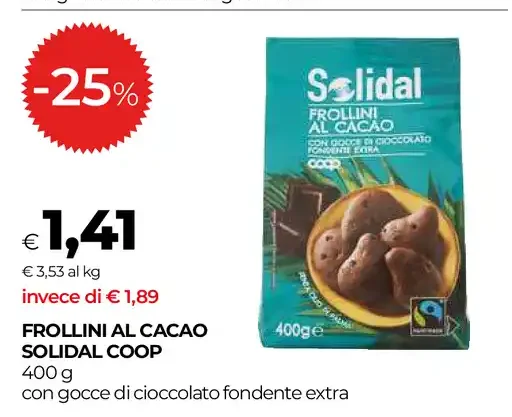 Frollini al cacao