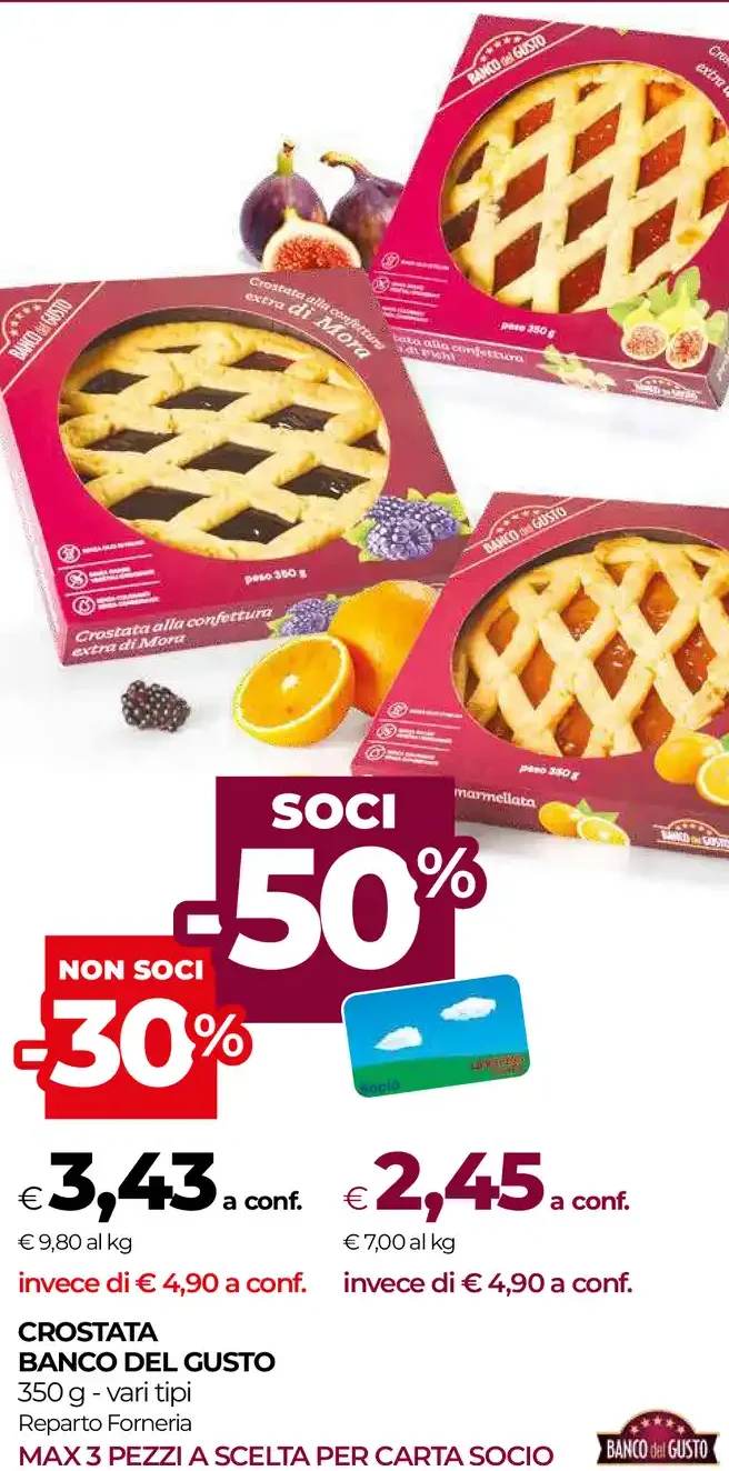Crostata Banco del Gusto