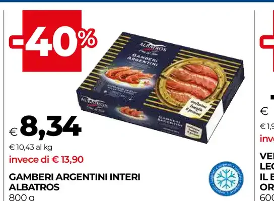 Gamberi argentini interi