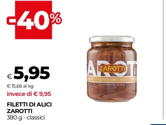 Filetti di alici