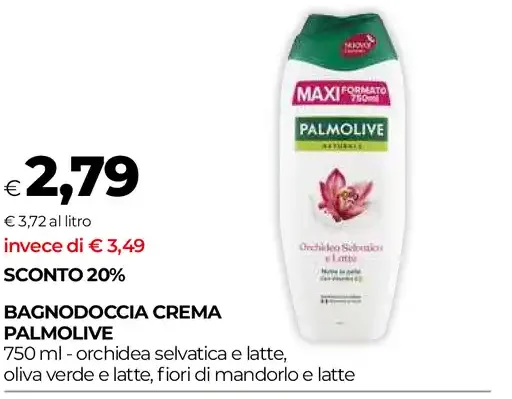 Bagnodoccia crema Palmolive
