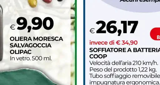 Oliera Moresca Salvagoccia Olipac