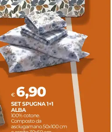 Set spugna 1+1 Alba