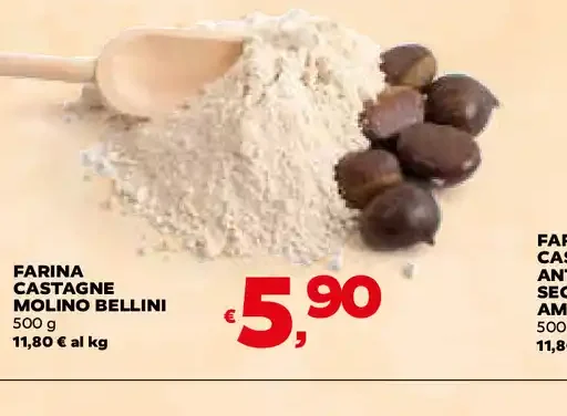 Farina castagne Molino Bellini