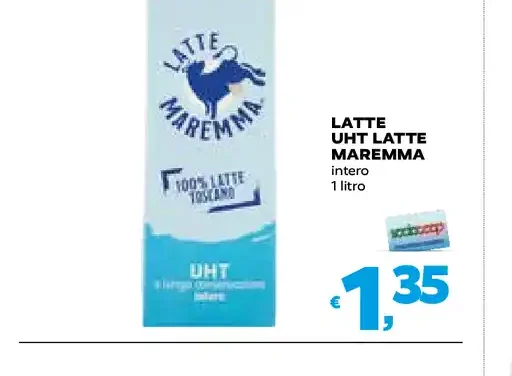 Latte UHT latte Maremma