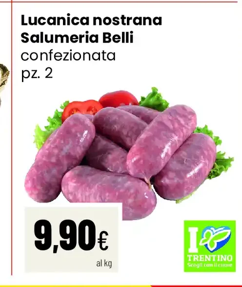 Lucanica nostrana Salumeria Belli