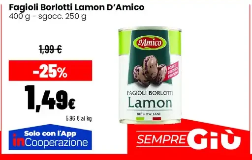Fagioli Borlotti Lamo D’Amico