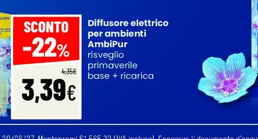 Diffusore elettrico per ambienti AmbiPur