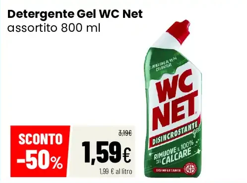 Detergente Gel WC Net