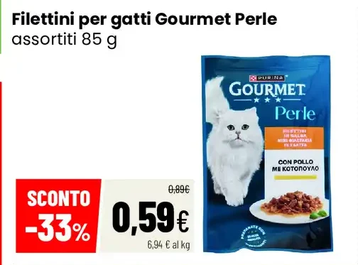 Filettini per gatti Gourmet Perle