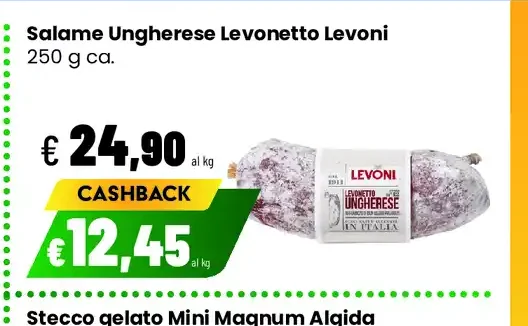 Salame Ungherese Levonetto Levoni