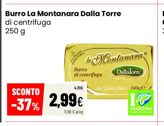 Burro La Montanara Dalla Torre