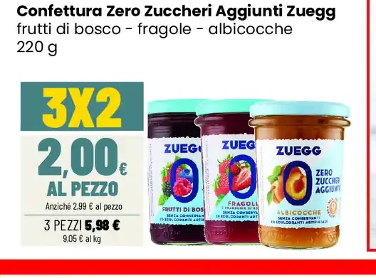 Confettura Zero Zuccheri Aggiunti