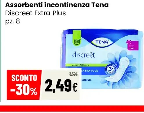 Assorbenti per incontinenza