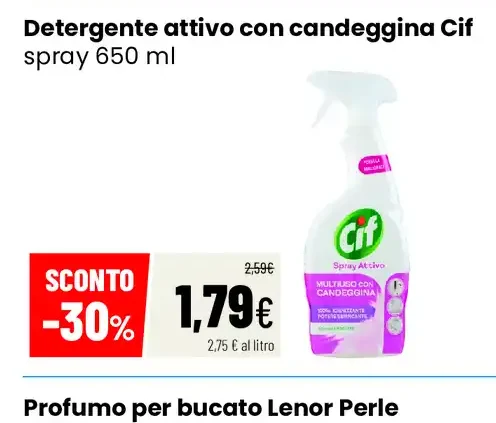 Detergente spray