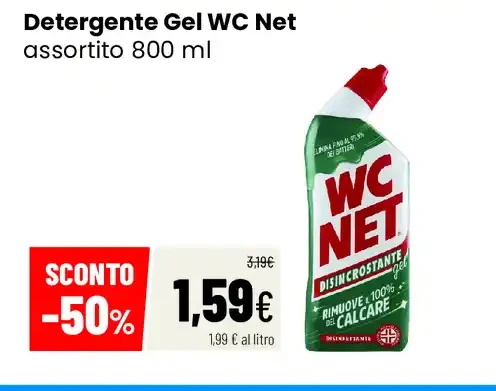 Detergente gel WC