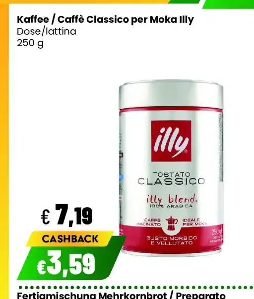 Caffè Classico per Moka Illy